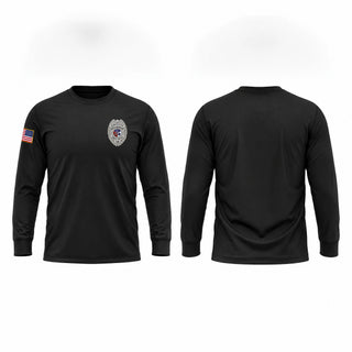 Long Sleeve Performance Shirt, North Branford, Police, Teamtime, Team time, sublimation, custom sports apparel, team uniforms, spirit wear, spiritwear, sports uniforms, custom shirts, team store, custom team store, fundraiser sports, apparel fundraiser