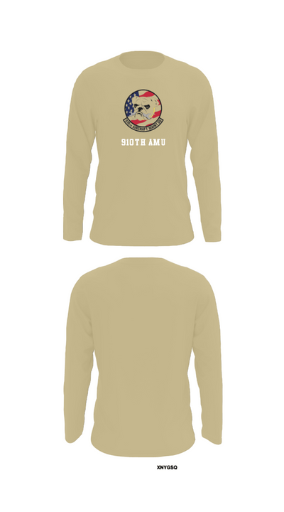 910th AMU 89979521 Long Sleeve Performance Shirt - 92