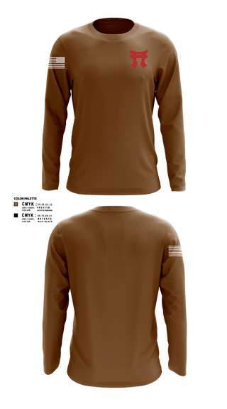 Long Sleeve Performance Shirt, 1-187, Army, Teamtime, Team time, sublimation, custom sports apparel, team uniforms, spirit wear, spiritwear, sports uniforms, custom shirts, team store, custom team store, fundraiser sports, apparel fundraiser