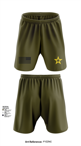 Athletic Shorts With Pockets, Maryville Honeybadger, Army, Teamtime, Team time, sublimation, custom sports apparel, team uniforms, spirit wear, spiritwear, sports uniforms, custom shirts, team store, custom team store, fundraiser sports, apparel fundraiser