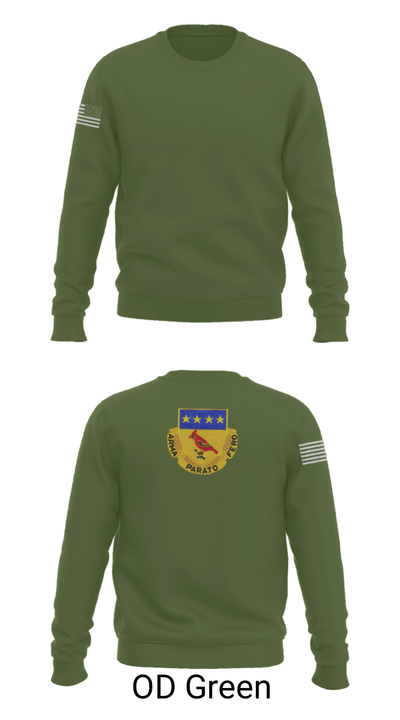 Alpha BTRY 2/138th FA 84014015 Crew Neck Sweatshirt - 43