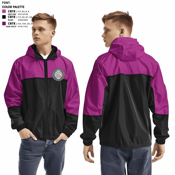 Windbreaker, Familia Fc, Men's Soccer, Teamtime, Team time, sublimation, custom sports apparel, team uniforms, spirit wear, spiritwear, sports uniforms, custom shirts, team store, custom team store, fundraiser sports, apparel fundraiser