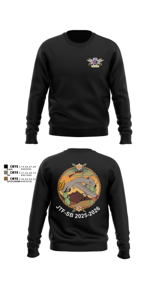 Crew Neck Sweatshirt, 2-10 AHB Knighthawks, Army, Teamtime, Team time, sublimation, custom sports apparel, team uniforms, spirit wear, spiritwear, sports uniforms, custom shirts, team store, custom team store, fundraiser sports, apparel fundraiser