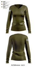 Dirty Dawgz 3192563 Women's Long Sleeve V-neck Shirt - 1