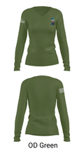 SMW 777 26525644 Women's Long Sleeve V-neck Shirt - 57