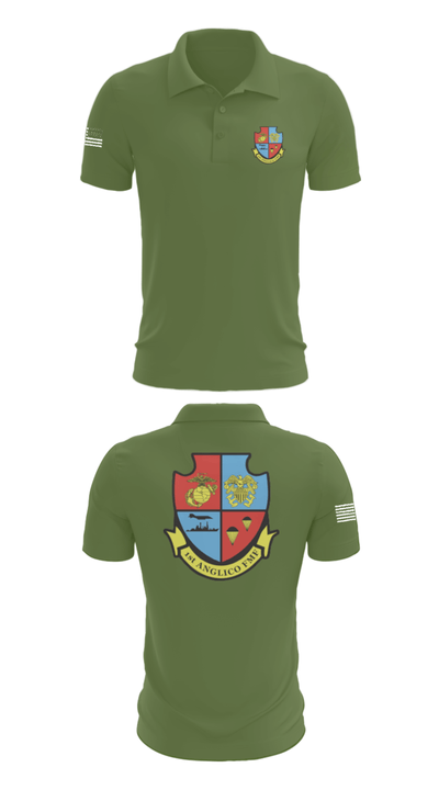 1st Anglico 77697300 Short Sleeve Performance Polo - 47