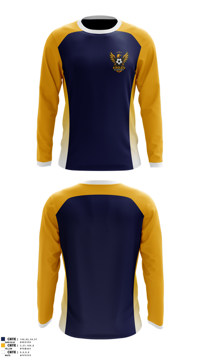Eagles SC 96135084 Long Sleeve Performance Shirt 1