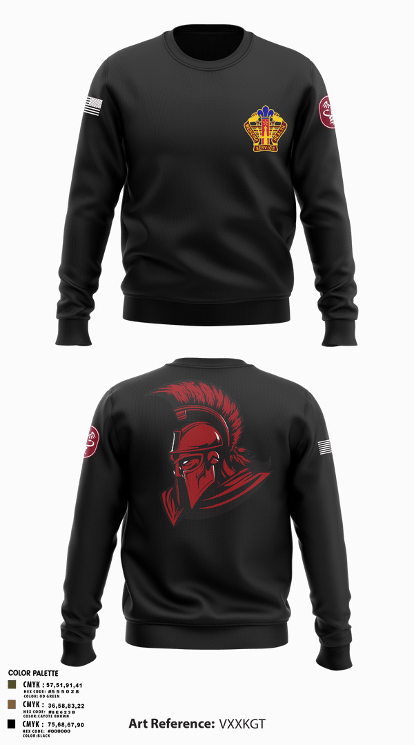 Crew Neck Sweatshirt, Kenner Army Health Clinic, , Teamtime, Team time, sublimation, custom sports apparel, team uniforms, spirit wear, spiritwear, sports uniforms, custom shirts, team store, custom team store, fundraiser sports, apparel fundraiser