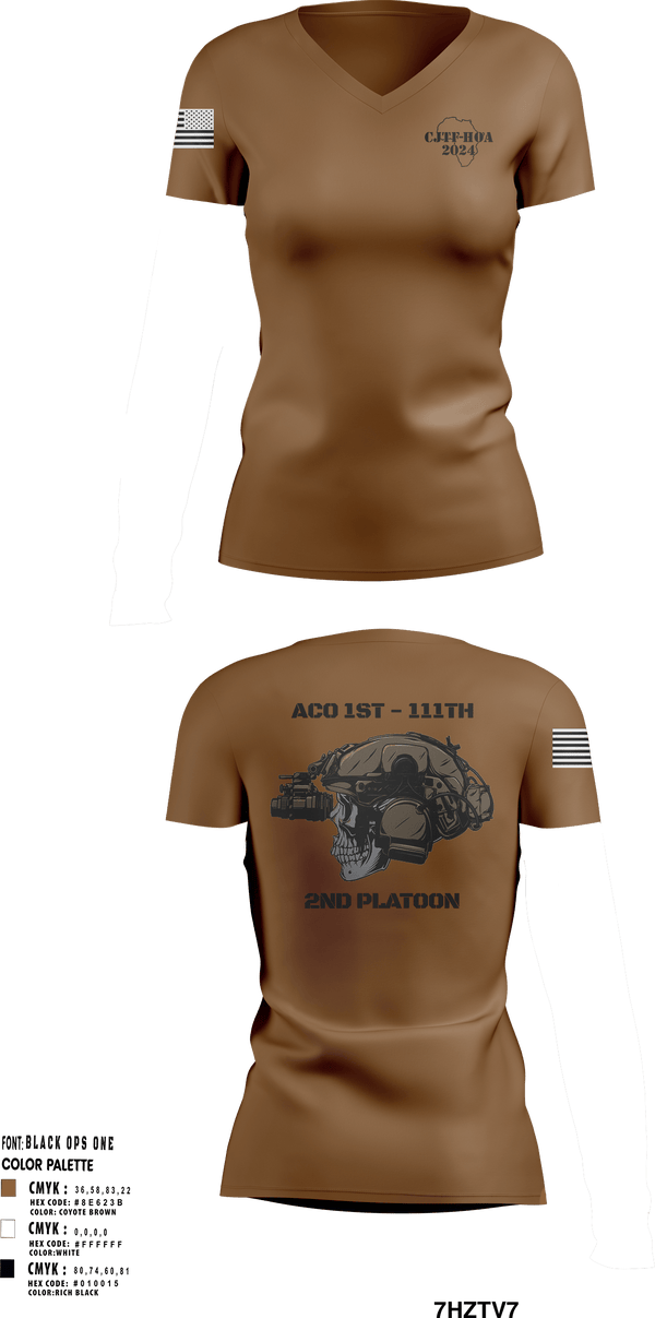 Women's Short Sleeve Vneck Shirt, Aco 1-111, National Guard, Teamtime, Team time, sublimation, custom sports apparel, team uniforms, spirit wear, spiritwear, sports uniforms, custom shirts, team store, custom team store, fundraiser sports, apparel fundraiser
