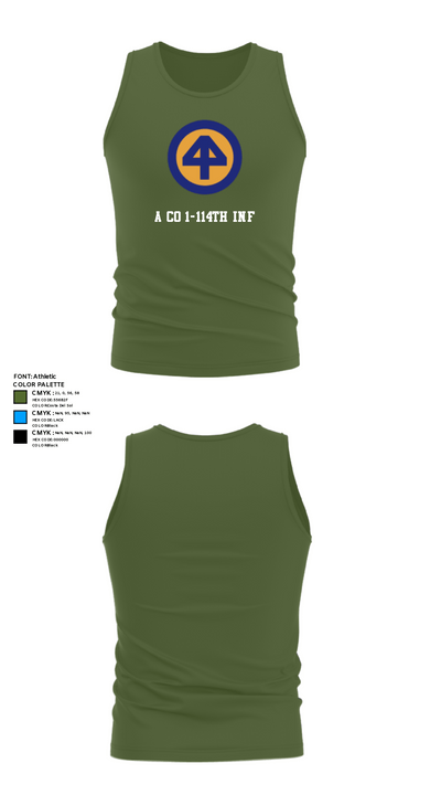 A Co 1/1-114th 36313026 Tank Top - 59