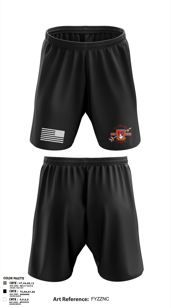 Athletic Shorts With Pockets, FSU ROTC, Army, Teamtime, Team time, sublimation, custom sports apparel, team uniforms, spirit wear, spiritwear, sports uniforms, custom shirts, team store, custom team store, fundraiser sports, apparel fundraiser