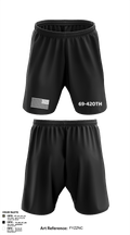 69-420th 82306525 Athletic Shorts With Pockets - 3