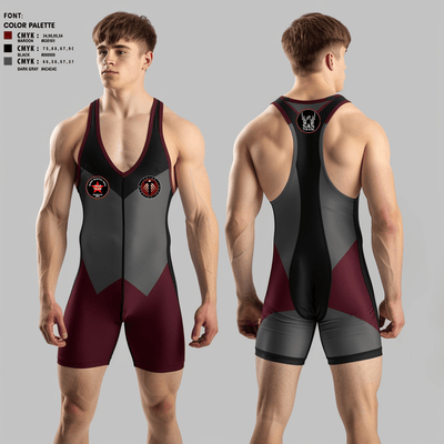 TRIBE 5312123 Wrestling Singlet - 2