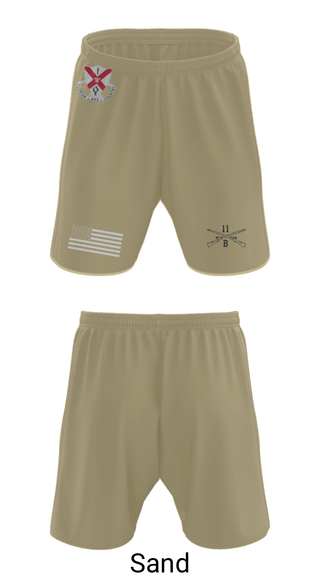 Athletic Shorts With Pockets, C Co 1-124 Rifle Company, National Guard, Teamtime, Team time, sublimation, custom sports apparel, team uniforms, spirit wear, spiritwear, sports uniforms, custom shirts, team store, custom team store, fundraiser sports, apparel fundraiser