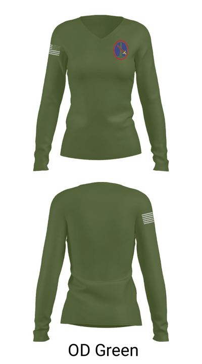 MDW 95441166 Women's Long Sleeve V-neck Shirt - 57