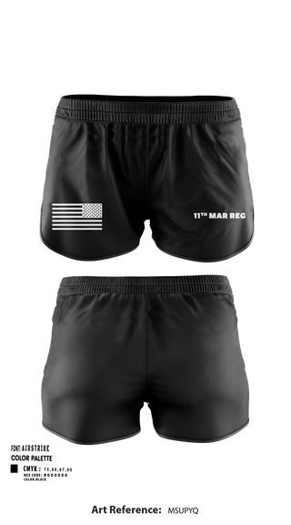 Ranger Panties, 11Th MAR REG, Marines, Teamtime, Team time, sublimation, custom sports apparel, team uniforms, spirit wear, spiritwear, sports uniforms, custom shirts, team store, custom team store, fundraiser sports, apparel fundraiser