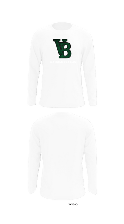 Van Buren Pointers 4133501 Long Sleeve Performance Shirt - 8