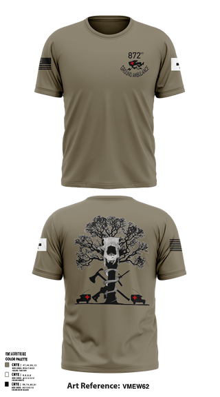 Short Sleeve Performance Shirt, 872 Ground Ambulance, Army, Teamtime, Team time, sublimation, custom sports apparel, team uniforms, spirit wear, spiritwear, sports uniforms, custom shirts, team store, custom team store, fundraiser sports, apparel fundraiser