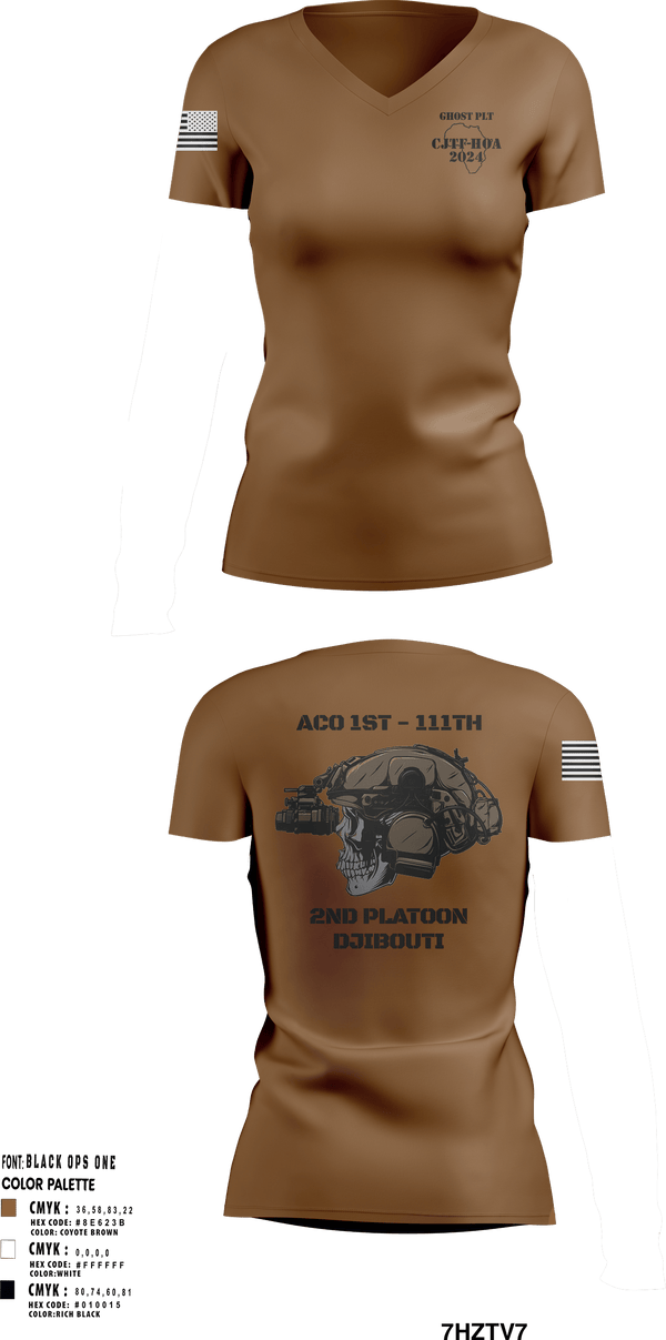 Women's Short Sleeve Vneck Shirt, Aco 1-111, National Guard, Teamtime, Team time, sublimation, custom sports apparel, team uniforms, spirit wear, spiritwear, sports uniforms, custom shirts, team store, custom team store, fundraiser sports, apparel fundraiser