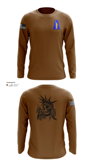 Long Sleeve Performance Shirt, 1019th Quartermaster Company, , Teamtime, Team time, sublimation, custom sports apparel, team uniforms, spirit wear, spiritwear, sports uniforms, custom shirts, team store, custom team store, fundraiser sports, apparel fundraiser
