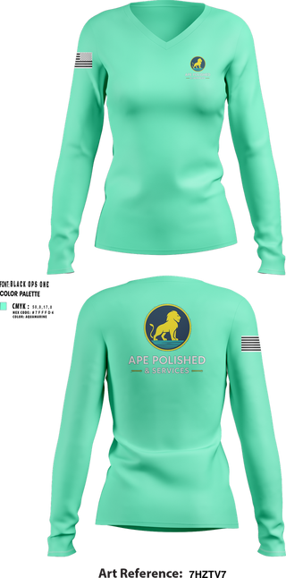 Womens Long Sleeve Vneck Shirt, , , Teamtime, Team time, sublimation, custom sports apparel, team uniforms, spirit wear, spiritwear, sports uniforms, custom shirts, team store, custom team store, fundraiser sports, apparel fundraiser
