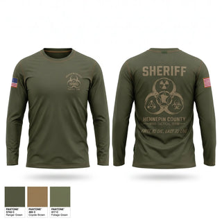 Long Sleeve Performance Shirt, Hennepin County WMD Tactical Team, Police, Teamtime, Team time, sublimation, custom sports apparel, team uniforms, spirit wear, spiritwear, sports uniforms, custom shirts, team store, custom team store, fundraiser sports, apparel fundraiser
