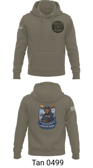 Hoodie, CBP Houlton Maine Use Of Force Training Branch, Police, Teamtime, Team time, sublimation, custom sports apparel, team uniforms, spirit wear, spiritwear, sports uniforms, custom shirts, team store, custom team store, fundraiser sports, apparel fundraiser