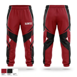 Sweatpants, HAWKS, Baseball, Teamtime, Team time, sublimation, custom sports apparel, team uniforms, spirit wear, spiritwear, sports uniforms, custom shirts, team store, custom team store, fundraiser sports, apparel fundraiser