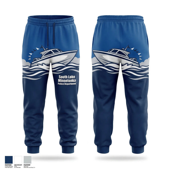Sweatpants, South Lake Minnetonka Police Department, Police, Teamtime, Team time, sublimation, custom sports apparel, team uniforms, spirit wear, spiritwear, sports uniforms, custom shirts, team store, custom team store, fundraiser sports, apparel fundraiser