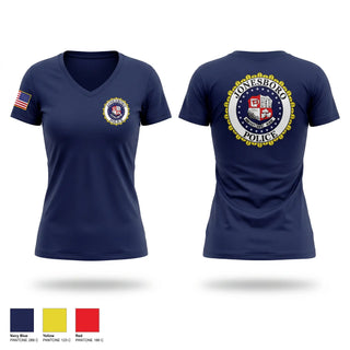 Womens Short Sleeve Vneck Shirt, Jonesboro Police Department, Police, Teamtime, Team time, sublimation, custom sports apparel, team uniforms, spirit wear, spiritwear, sports uniforms, custom shirts, team store, custom team store, fundraiser sports, apparel fundraiser