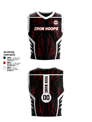 Mens Basketball Jersey, Iron Hoops, Men's Basketball, Teamtime, Team time, sublimation, custom sports apparel, team uniforms, spirit wear, spiritwear, sports uniforms, custom shirts, team store, custom team store, fundraiser sports, apparel fundraiser