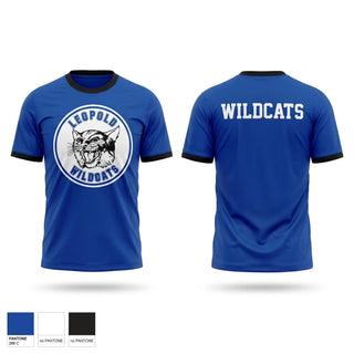 Short Sleeve Performance Shirt, Leopold, Cross Country, Teamtime, Team time, sublimation, custom sports apparel, team uniforms, spirit wear, spiritwear, sports uniforms, custom shirts, team store, custom team store, fundraiser sports, apparel fundraiser