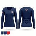Lebanon Fire Women's Long Sleeve V-neck Shirt - 1