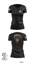 2-8 Cav, HHC, Medic Platoon 50281984 Women's Short Sleeve V-neck Shirt - 101