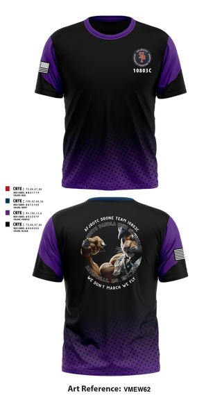 Short Sleeve Performance Shirt, AFJROTC MS-081 DRONE TEAM, , Teamtime, Team time, sublimation, custom sports apparel, team uniforms, spirit wear, spiritwear, sports uniforms, custom shirts, team store, custom team store, fundraiser sports, apparel fundraiser
