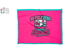Blanket, Hi’Yield’Hers 10u, Softball, Teamtime, Team time, sublimation, custom sports apparel, team uniforms, spirit wear, spiritwear, sports uniforms, custom shirts, team store, custom team store, fundraiser sports, apparel fundraiser