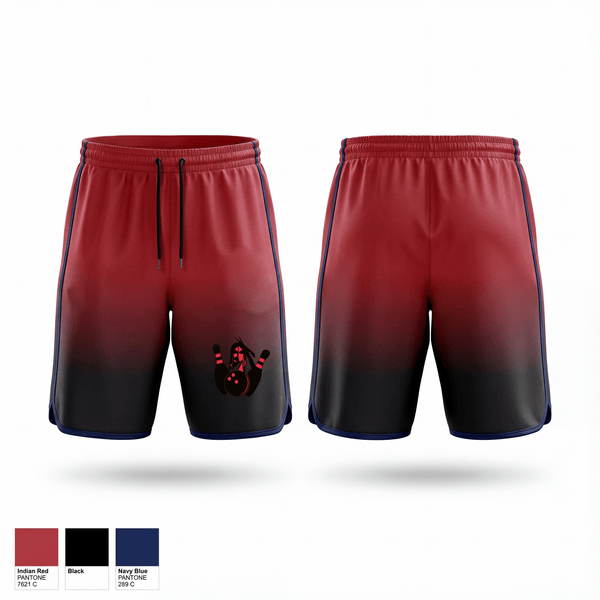 Athletic Shorts With Pockets, Pocahontas Area, Bowling, Teamtime, Team time, sublimation, custom sports apparel, team uniforms, spirit wear, spiritwear, sports uniforms, custom shirts, team store, custom team store, fundraiser sports, apparel fundraiser