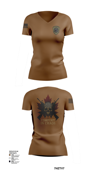 Womens Short Sleeve Vneck Shirt, St Albans Police Special Response Team, , Teamtime, Team time, sublimation, custom sports apparel, team uniforms, spirit wear, spiritwear, sports uniforms, custom shirts, team store, custom team store, fundraiser sports, apparel fundraiser