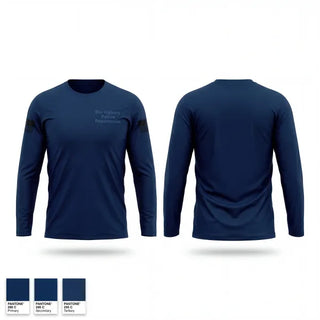 Long Sleeve Performance Shirt, Hackleburg Police Department, Police, Teamtime, Team time, sublimation, custom sports apparel, team uniforms, spirit wear, spiritwear, sports uniforms, custom shirts, team store, custom team store, fundraiser sports, apparel fundraiser