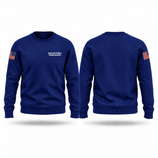Crew Neck Sweatshirt, Detroit Police Department, Police, Teamtime, Team time, sublimation, custom sports apparel, team uniforms, spirit wear, spiritwear, sports uniforms, custom shirts, team store, custom team store, fundraiser sports, apparel fundraiser
