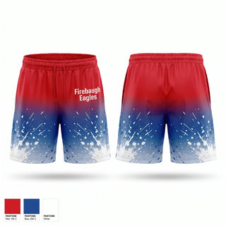 Athletic Shorts With Pockets, Firebaugh Eagles, Women's Basketball, Teamtime, Team time, sublimation, custom sports apparel, team uniforms, spirit wear, spiritwear, sports uniforms, custom shirts, team store, custom team store, fundraiser sports, apparel fundraiser