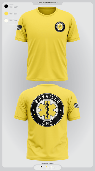 Old School Cotton Feel Shirt, Bayville EMS, , Teamtime, Team time, sublimation, custom sports apparel, team uniforms, spirit wear, spiritwear, sports uniforms, custom shirts, team store, custom team store, fundraiser sports, apparel fundraiser