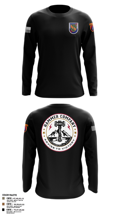 HHC 2/4SFAB Long Sleeve Performance Shirt 3