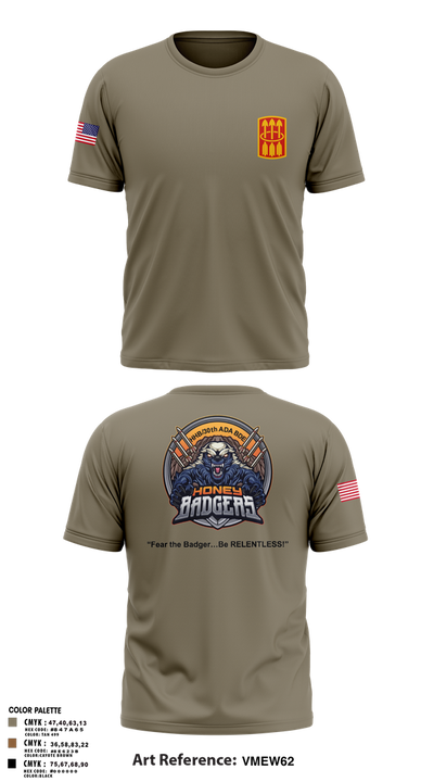 Honey Badgers / 30X 25750949 Short Sleeve Performance Shirt - 1