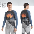 Modesto Police Department Air Support Unit 72124491 Long Sleeve Performance Shirt 2