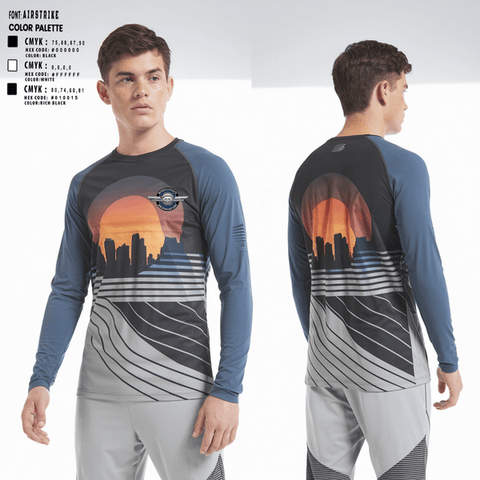 Long Sleeve Performance Shirt, Modesto Police Department Air Support Unit, , Teamtime, Team time, sublimation, custom sports apparel, team uniforms, spirit wear, spiritwear, sports uniforms, custom shirts, team store, custom team store, fundraiser sports, apparel fundraiser