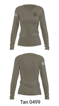 NBHC Bahrain 17554347 Women's Long Sleeve V-neck Shirt - 11