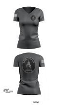 Bennettsville Police 90771724 Women's Short Sleeve V-neck Shirt - 2