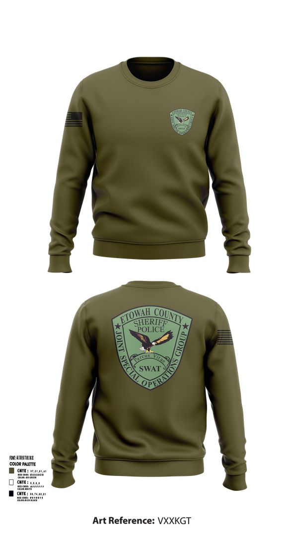 Crew Neck Sweatshirt, Etowah County JSOG, , Teamtime, Team time, sublimation, custom sports apparel, team uniforms, spirit wear, spiritwear, sports uniforms, custom shirts, team store, custom team store, fundraiser sports, apparel fundraiser