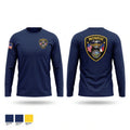 Monroe police department Long Sleeve Performance Shirt - 1